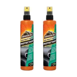 Armor All Semi Matt Finish Protectant - Cleans And Protects Vinyl, Rubber And Plastic (300 ml, Pack Of 2)